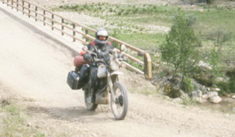 Türkei 1988 mit XT-500